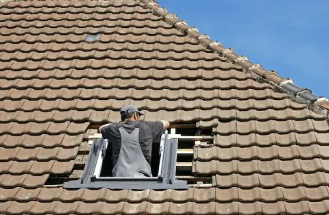 Pose de velux - Genté